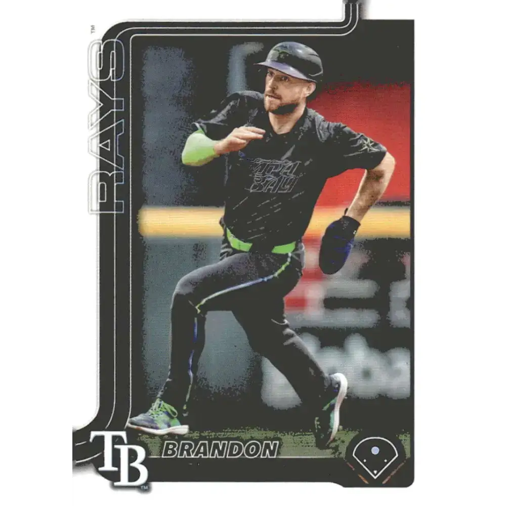 2025 Topps #153 Brandon Lowe NM-MT Tampa Bay Rays Baseball Card
