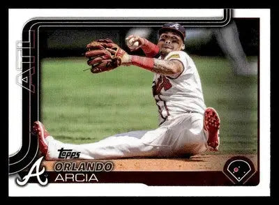 2025 Topps #154 Orlando Arcia - Baseball Card Single