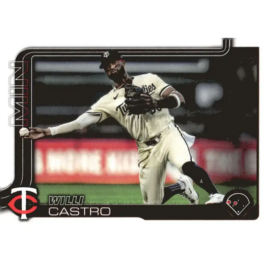 2025 Topps #155 Willi Castro NM-MT Minnesota Twins Baseball Card - Baseball Card Single