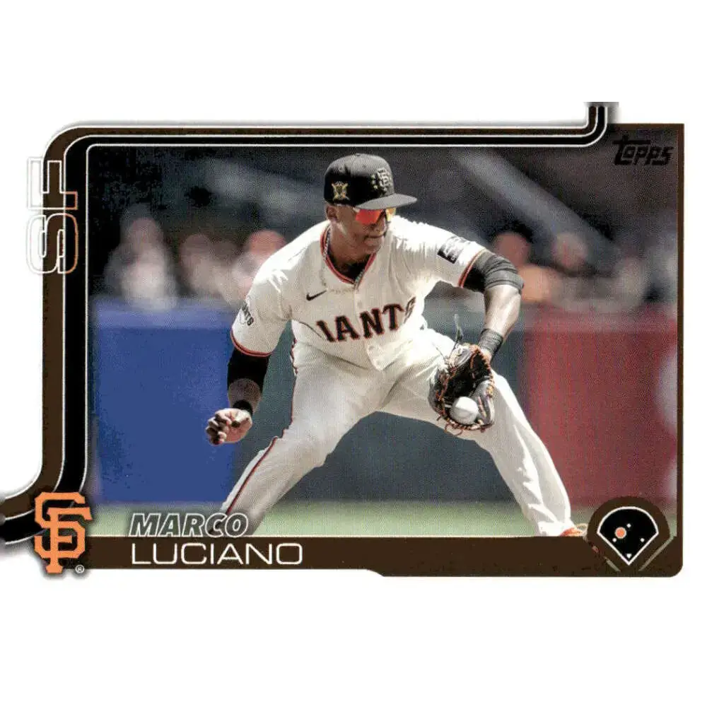 2025 Topps #156 Marco Luciano NM-MT San Francisco Giants Baseball Card - Baseball Card Single