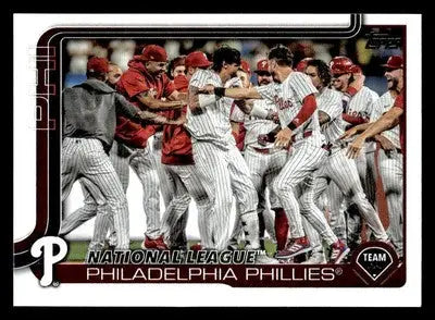 2025 Topps #159 Philadelphia Phillies - Baseball Card Single