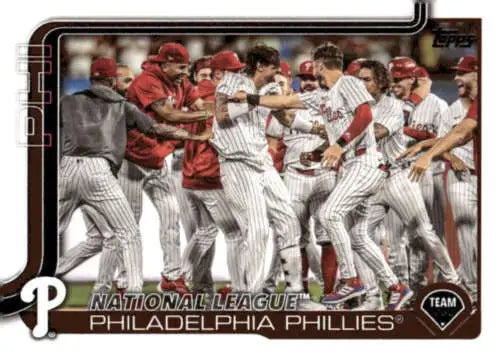 Philadelphia Phillies baseball card with original gloss featuring simply sandoval, 2025 Topps