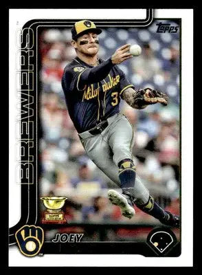 2025 Topps #165 Joey Ortiz - Baseball Card Single