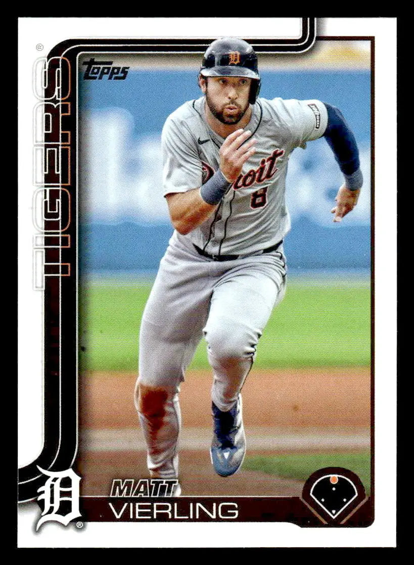 2025 Topps #166 Matt Vierling - Baseball Card Single