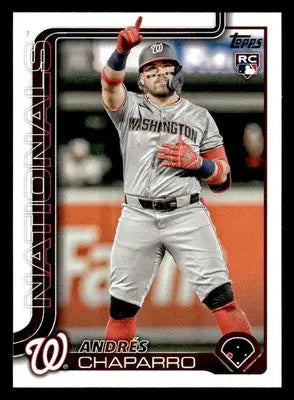2025 Topps #167 Andres Chaparro - Baseball Card Single