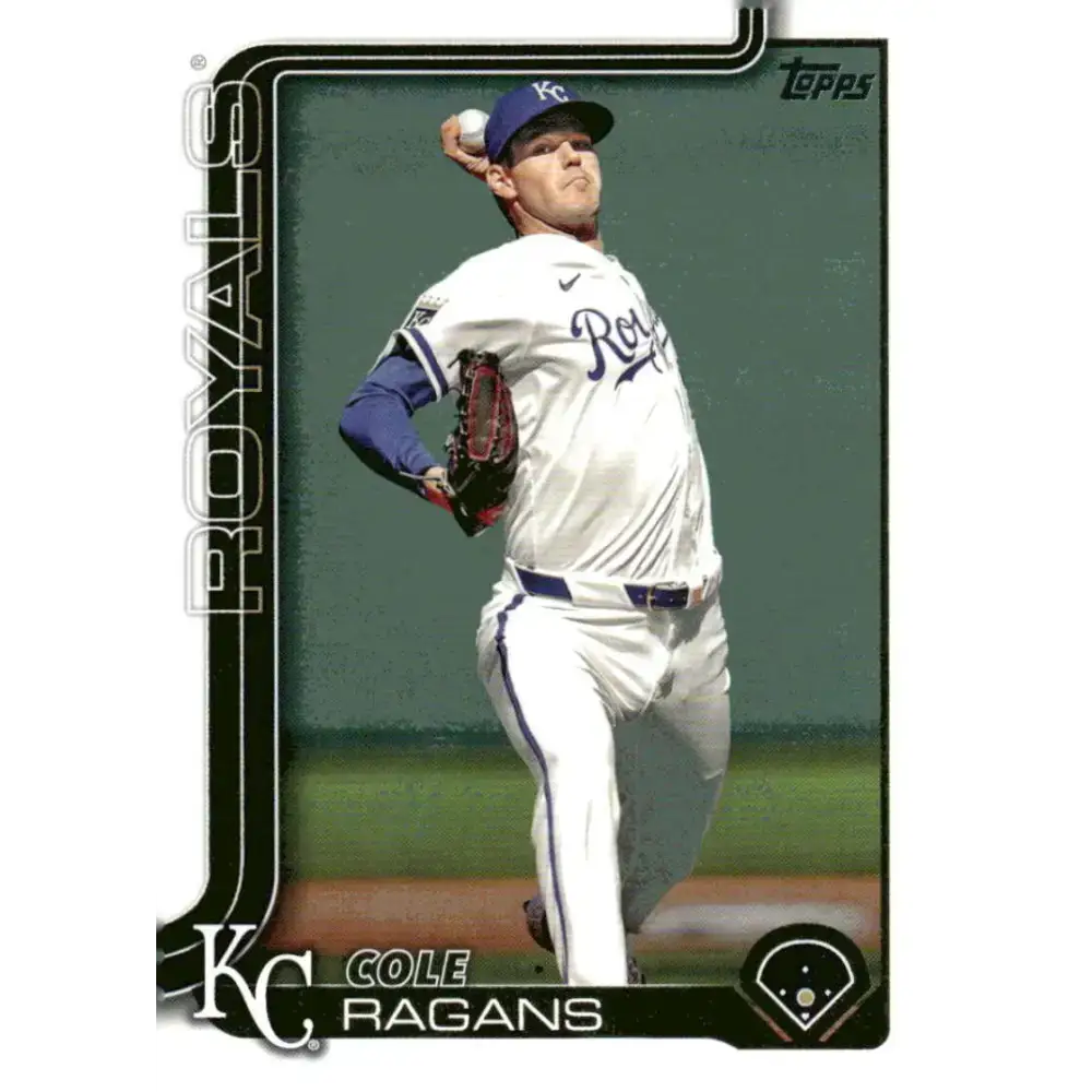 2025 Topps #169 Cole Ragans NM-MT Kansas City Royals Baseball Card - Baseball Card Single