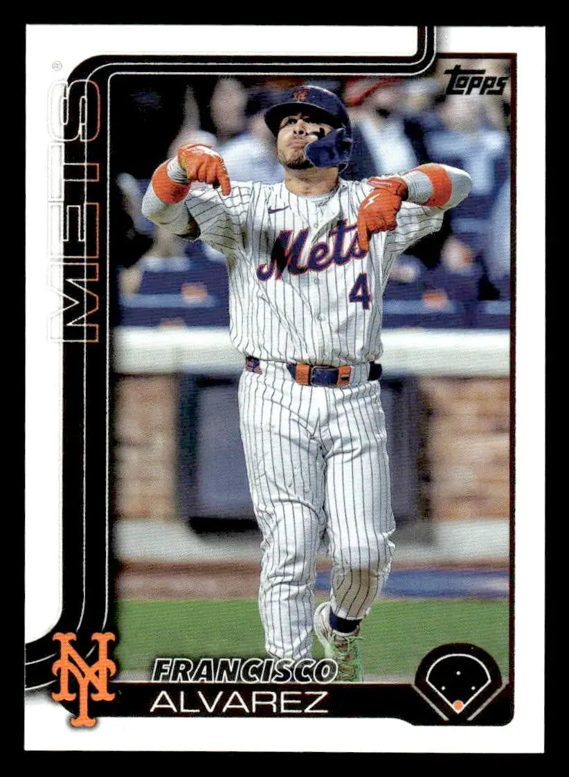 2025 Topps #171 Francisco Alvarez - Baseball Card Single