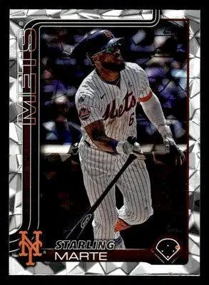 2025 Topps #173 Starling Marte Diamante Foil - Baseball Card Single