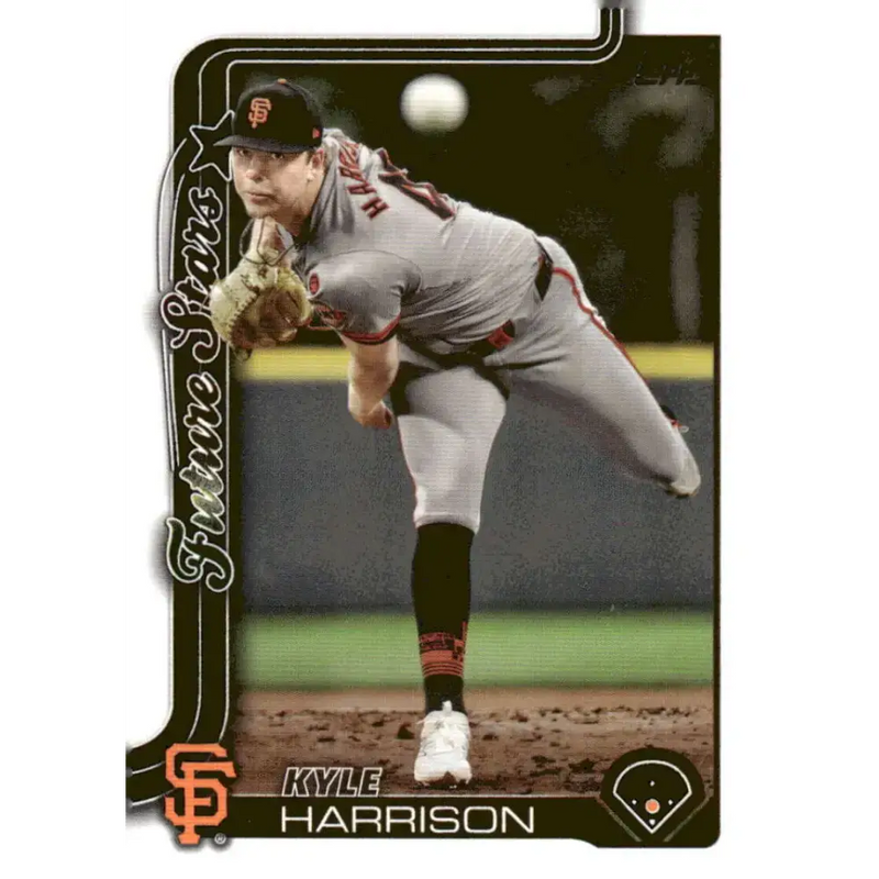 2025 Topps #177 Kyle Harrison NM-MT San Francisco Giants Baseball Card - Baseball Card Single