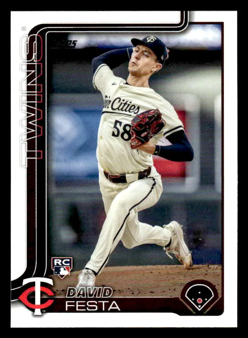 2025 Topps #178 David Festa - Baseball Card Single