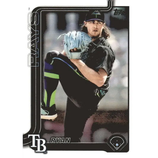 2025 Topps #179 Ryan Pepiot NM-MT Tampa Bay Rays Baseball Card