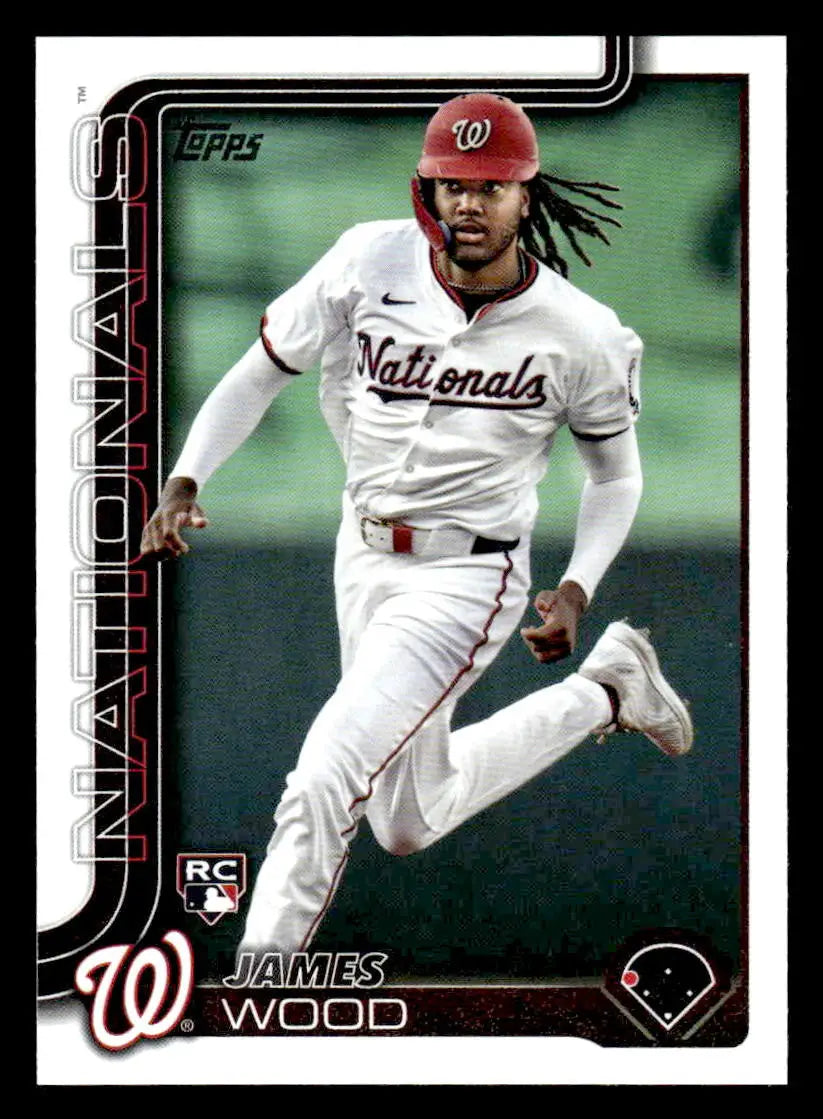 2025 Topps #181 James Wood - Baseball Card Single