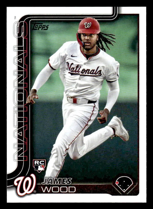 2025 Topps #181 James Wood - Baseball Card Single