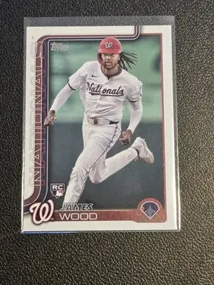 2025 Topps #181 James Wood - Baseball Card Single