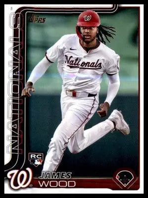 2025 Topps #181 James Wood RC RC - Baseball Card Single