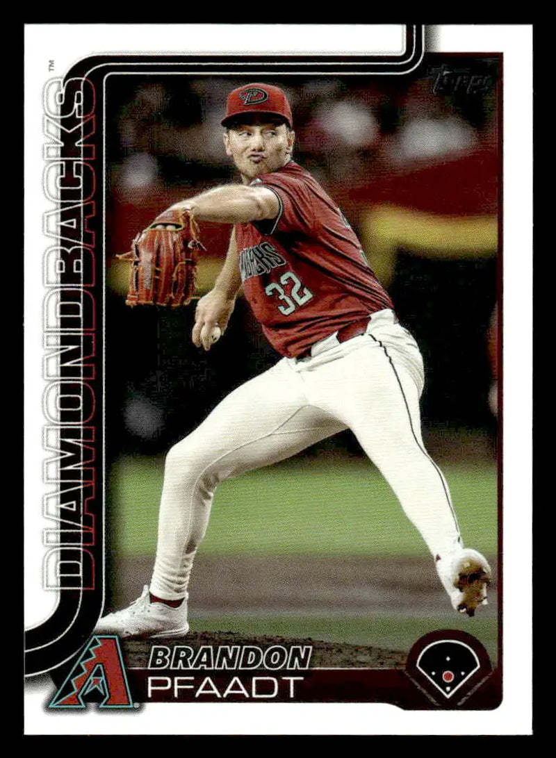 2025 Topps #182 Brandon Pfaadt - Baseball Card Single