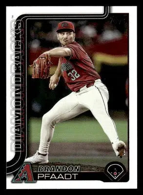 2025 Topps #182 Brandon Pfaadt - Baseball Card Single