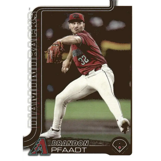 2025 Topps #182 Brandon Pfaadt NM-MT Arizona Diamondbacks Baseball Card