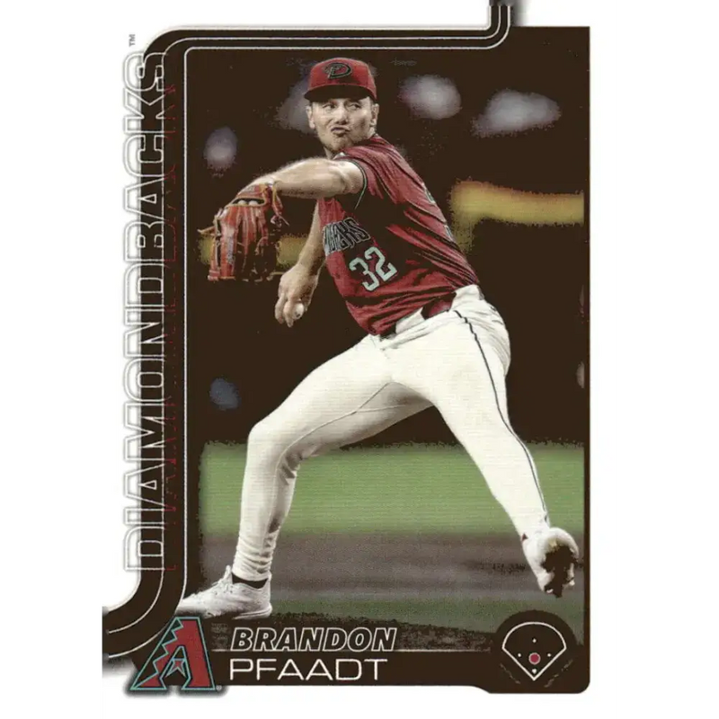 2025 Topps #182 Brandon Pfaadt NM-MT Arizona Diamondbacks Baseball Card - Baseball Card Single
