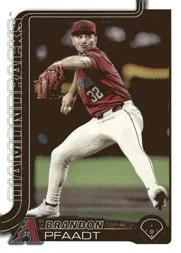 2025 Topps #182 Brandon Pfaadt NM-MT Diamondbacks ID:76973 - Baseball Card Single
