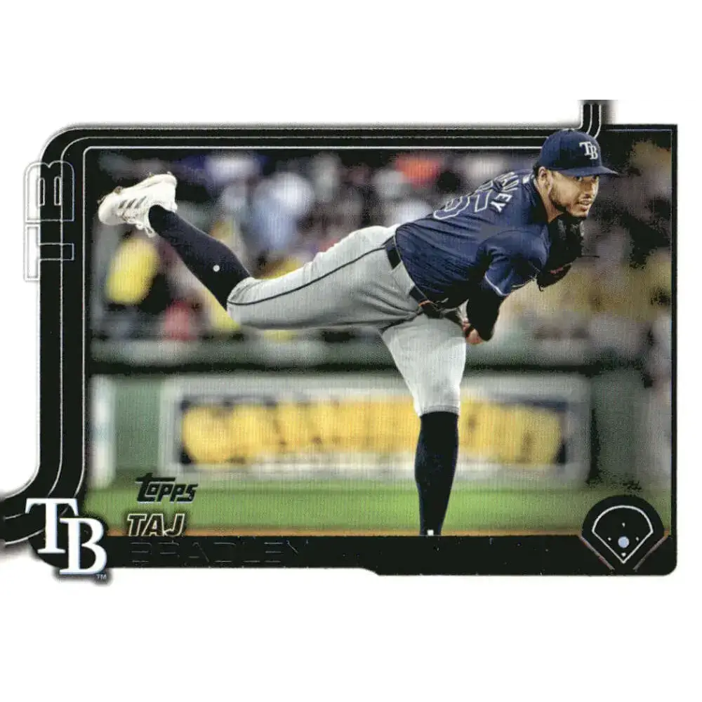 2025 Topps #183 Taj Bradley NM-MT Tampa Bay Rays Baseball Card - Baseball Card Single