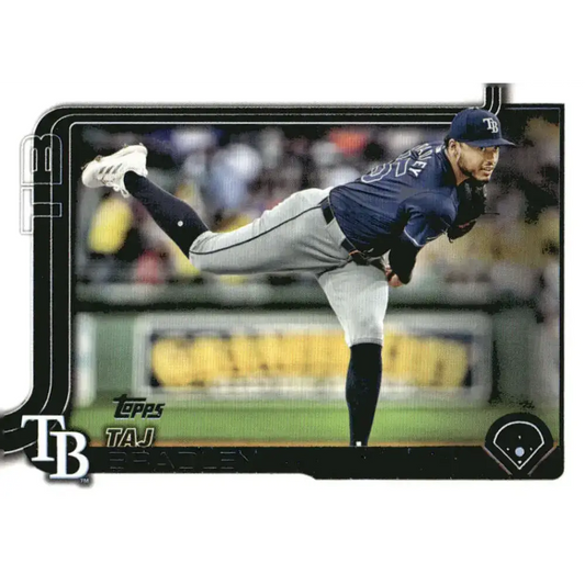 2025 Topps #183 Taj Bradley NM-MT Tampa Bay Rays Baseball Card - Baseball Card Single