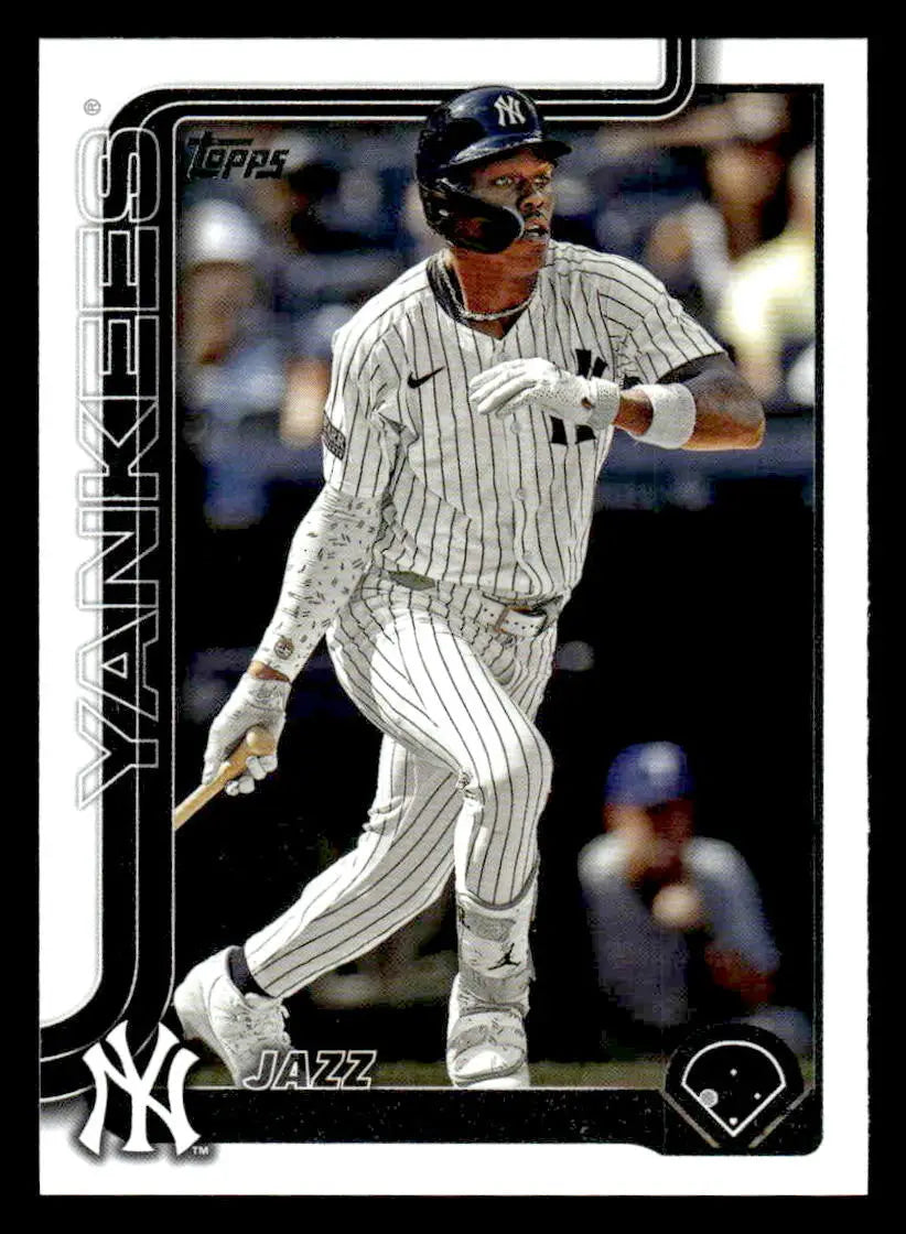 2025 Topps #185 Jazz Chisholm Jr. - Baseball Card Single