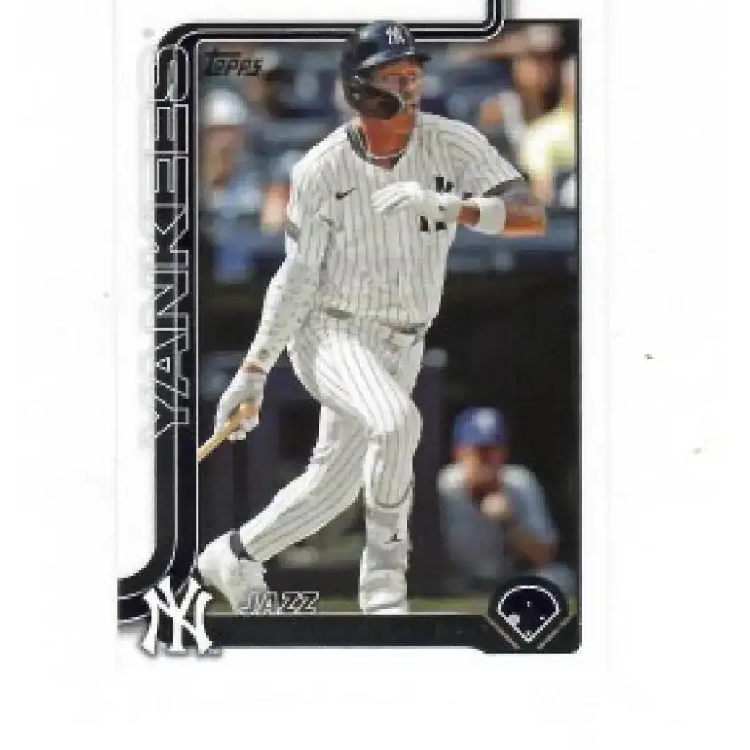 2025 Topps #185 Jazz Chisholm Jr. NM-MT New York Yankees Baseball Card - Baseball Card Single