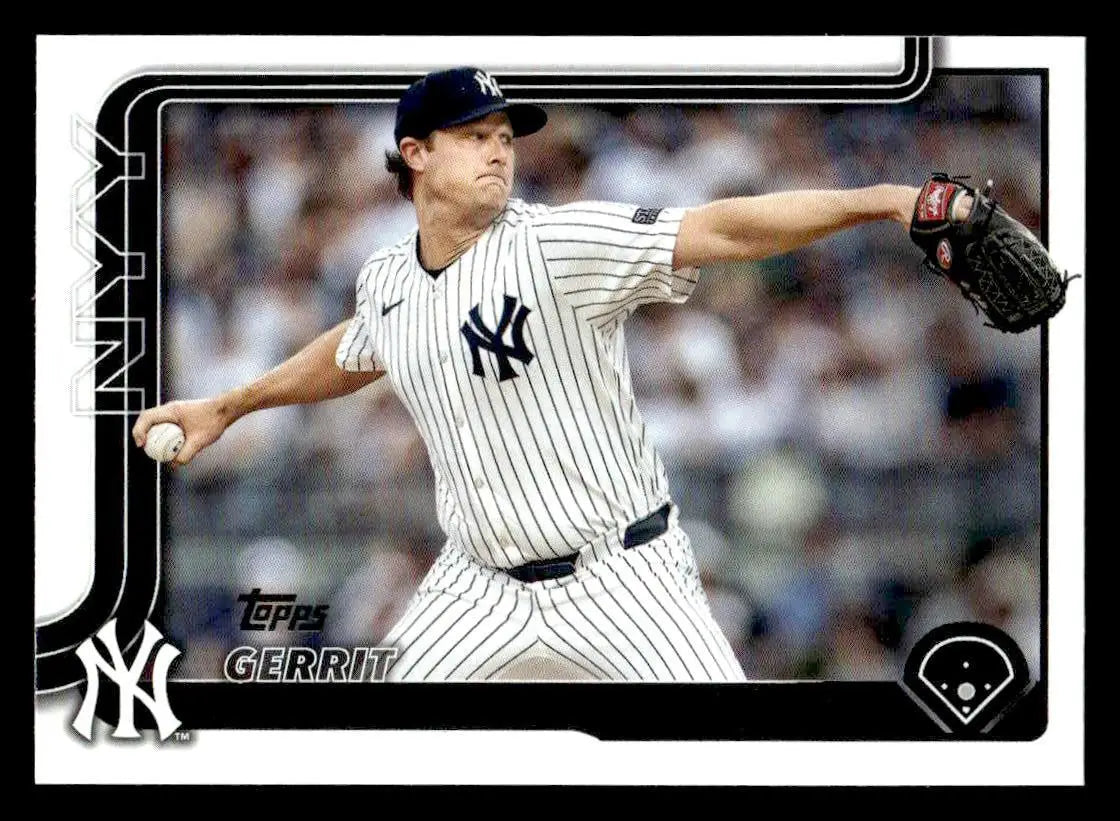 2025 Topps #187 Gerrit Cole - Baseball Card Single