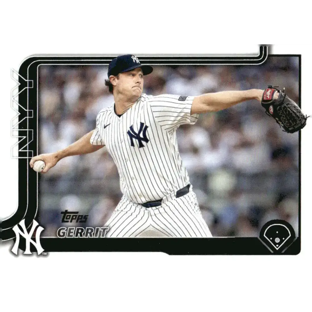 2025 Topps #187 Gerrit Cole NM-MT New York Yankees Baseball Card - Baseball Card Single