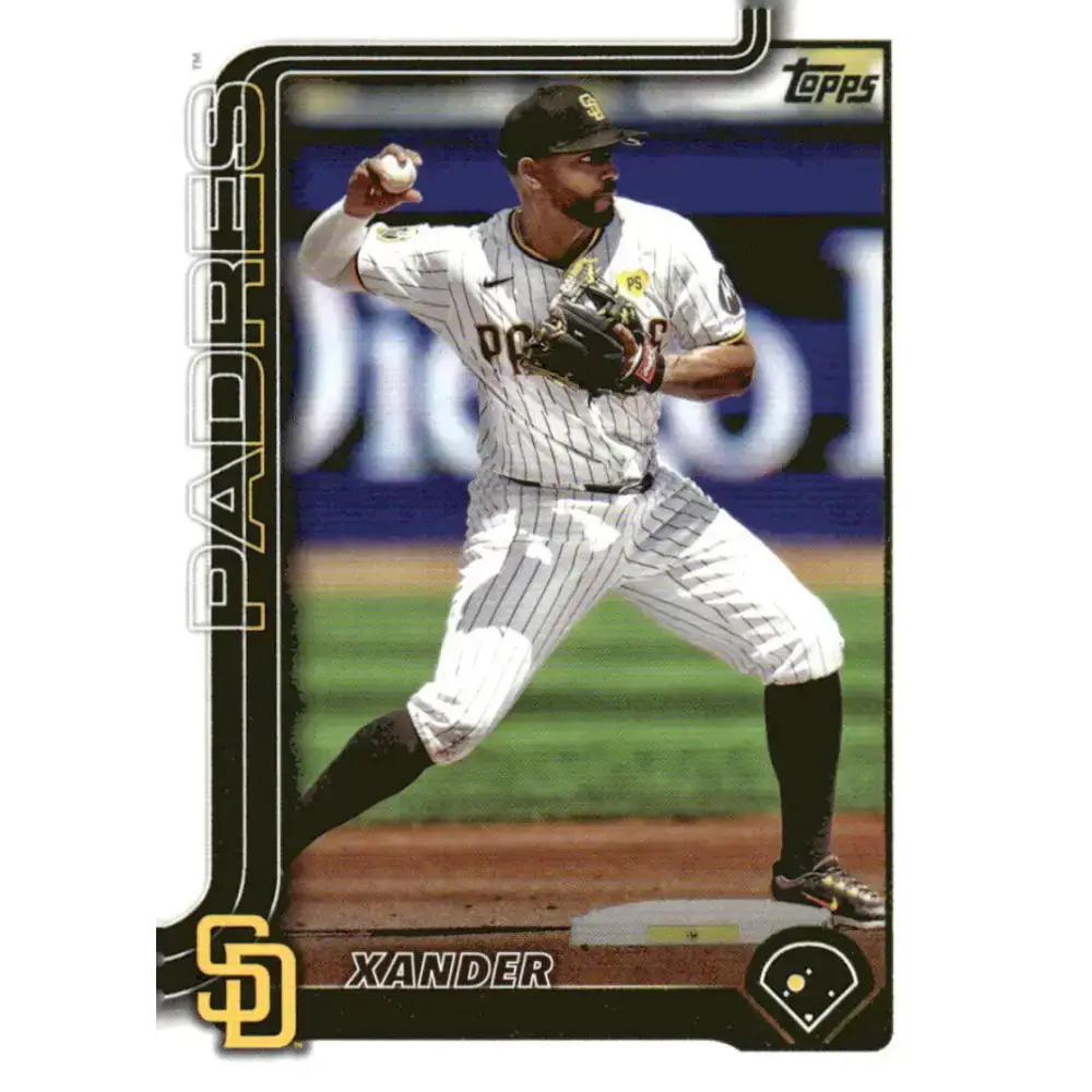 2025 Topps #19 Xander Bogaerts NM-MT San Diego Padres Baseball Card - Baseball Card Single