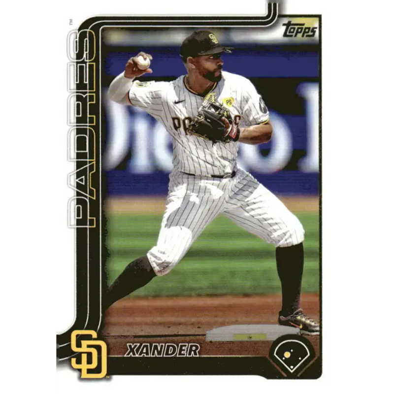 2025 Topps #19 Xander Bogaerts NM-MT San Diego Padres Baseball Card - Baseball Card Single