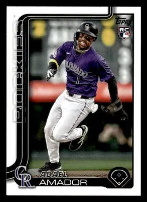 2025 Topps #191 Adael Amador - Baseball Card Single