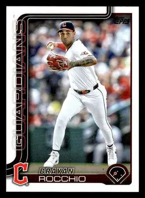 2025 Topps #194 Brayan Rocchio - Baseball Card Single