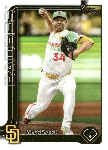 2025 Topps #195 Michael King NM-MT Padres - Baseball Card Single