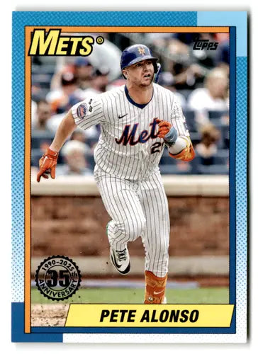 2025 Topps 1990 Baseball #T90-30 Pete Alonso NM-MT Mets ID:76868 - Baseball Card Single