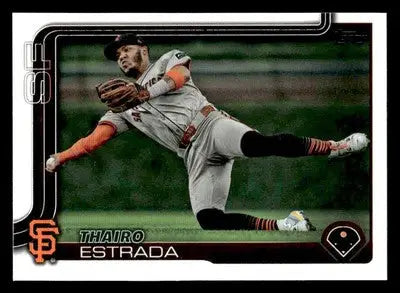 2025 Topps #2 Thairo Estrada - Baseball Card Single