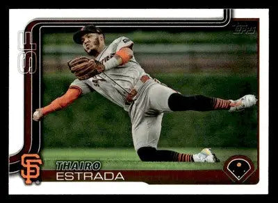 2025 Topps #2 Thairo Estrada - Baseball Card Single