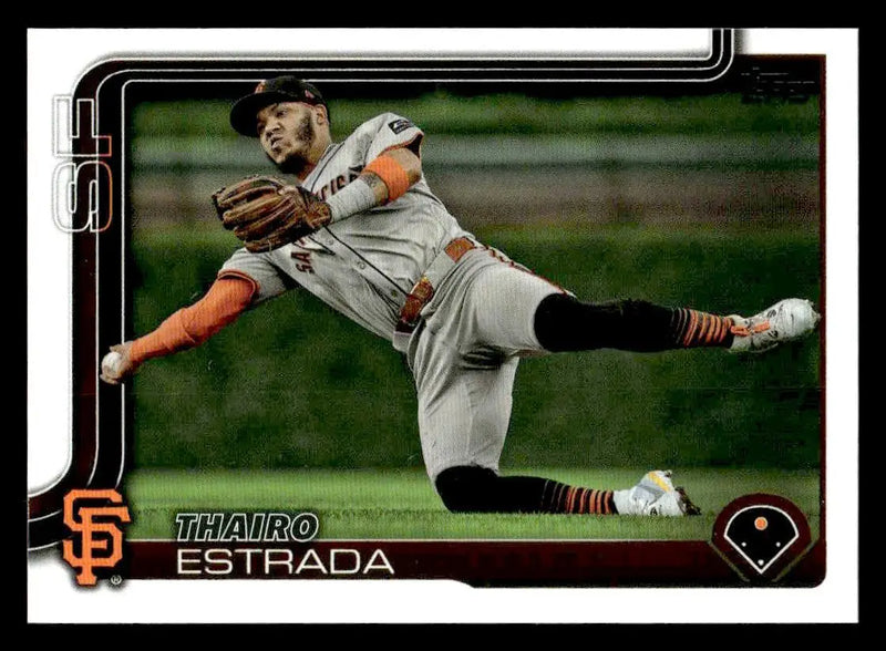 2025 Topps #2 Thairo Estrada - Baseball Card Single