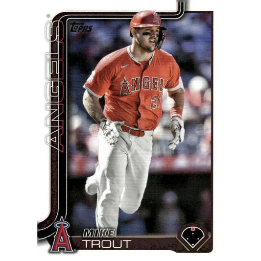 2025 Topps #200 Mike Trout NM-MT Los Angeles Angels Baseball Card - Baseball Card Single
