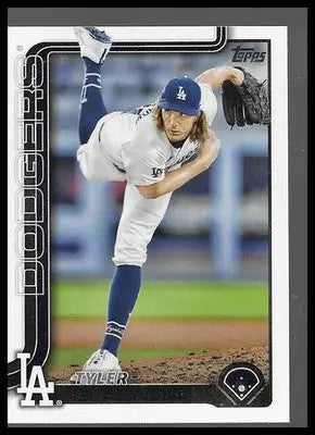 2025 Topps #201 Tyler Glasnow Los Angeles Dodgers – Base Card MLB
