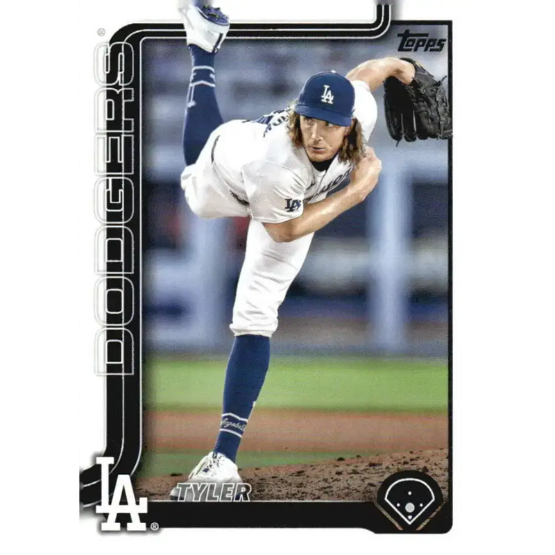 2025 Topps #201 Tyler Glasnow NM-MT Los Angeles Dodgers Baseball Card - Baseball Card Single