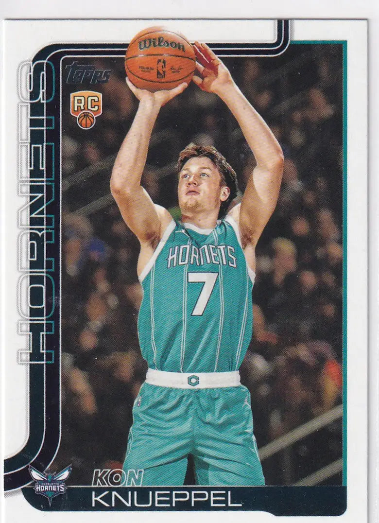 2025 TOPPS #204 KON KNUEPPEL- CHARLOTTE HORNETS