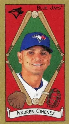 2025 Topps 205 Andres Gimenez Mini Toronto Blue Jays - Baseball Card Single