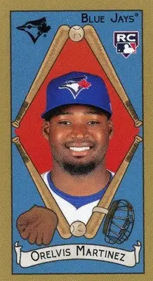 2025 Topps 205 Orelvis Martinez Mini Toronto Blue Jays RC - Baseball Card Single