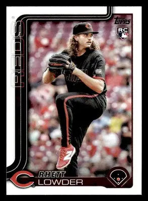 2025 Topps #205 Rhett Lowder - Baseball Card Single