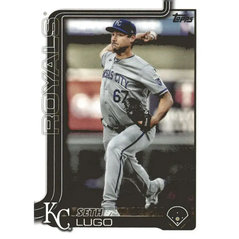 2025 Topps #206 Seth Lugo NM-MT Kansas City Royals Baseball Card - Baseball Card Single