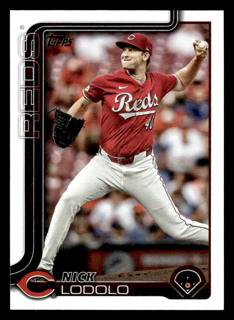 2025 Topps #21 Nick Lodolo - Baseball Card Single