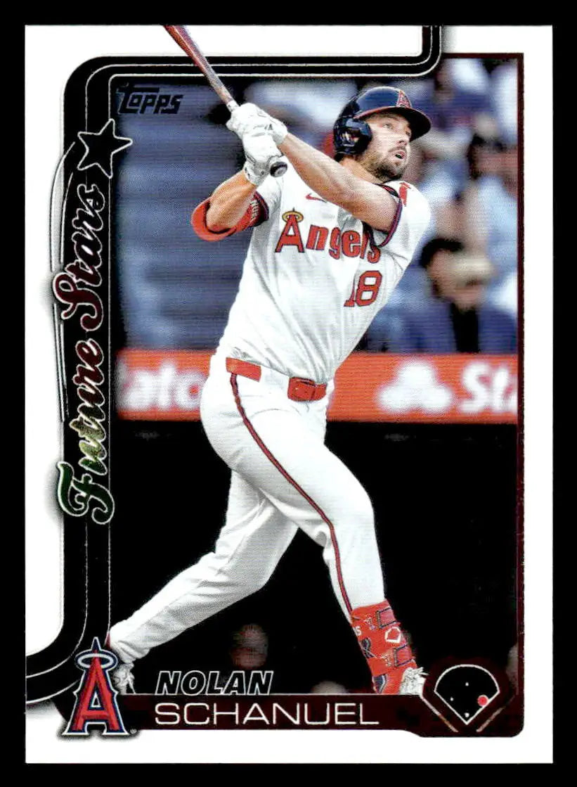 2025 Topps #210 Nolan Schanuel - Baseball Card Single