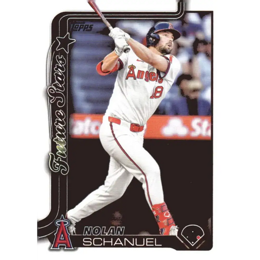 2025 Topps #210 Nolan Schanuel NM-MT Los Angeles Angels Baseball Card - Baseball Card Single